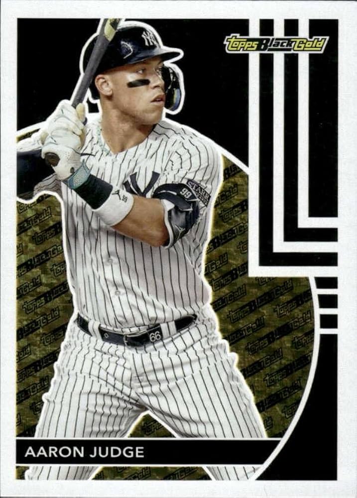 Amazon.com: 2024 Topps Update Black Gold #BG-4 Aaron Judge